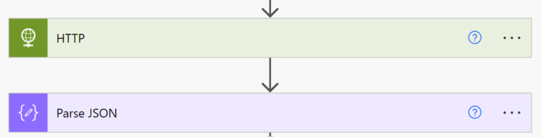 power automate http and select actions